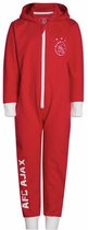 Ajax kinderonesie - pyjama - rood en wit - 116/122