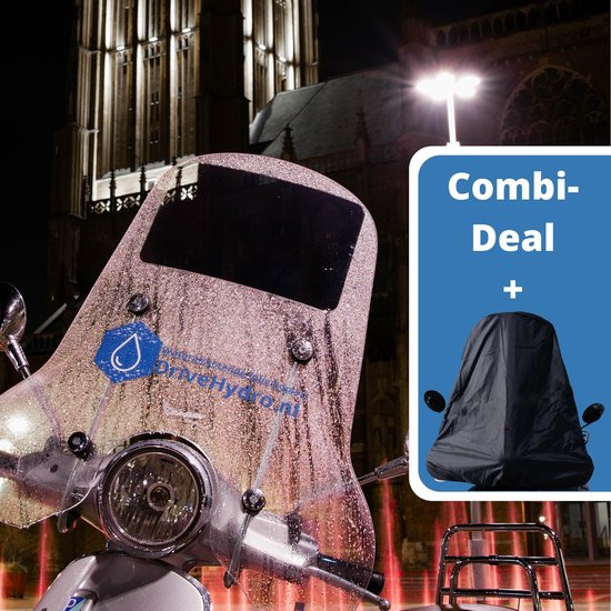 Drive Hydro Waterafstotende folie en Windscherm hoes - Anti regen sticker  - | bol.com