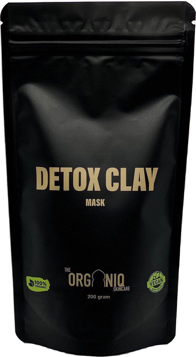 The Organiq | Detox Clay | Gezichtsmasker | Vegan | 100% Natuurlijk