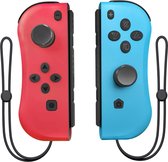 Membeli Controller Paar 2-in-1 Gamepad - Neon Rood en Blauw - Geschikt voor Nintendo Switch