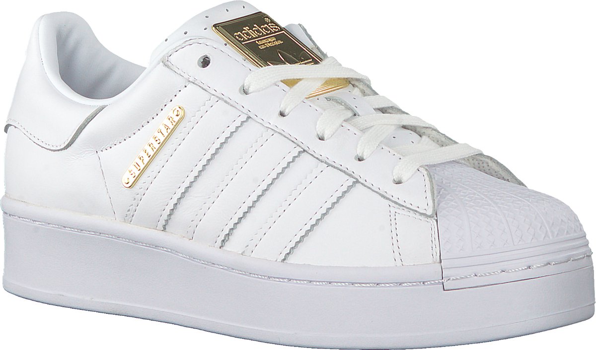 Adidas Dames Lage sneakers Superstar Bold - Wit - Maat 38 | bol.com