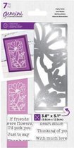 Gemini Decoratieve Outline Clearstamps & snijmal - Pretty Petals