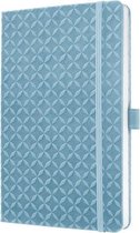 Sigel SI-JN119 Notitieboek Jolie Flair A5 Hardcover Gelinieerd Sky Blue