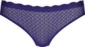 Sloggi dames zero feel lace brazil panty - Paars  - S