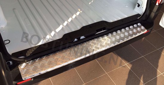 Protection de pare-chocs à plaque de contrôle en aluminium Opel Vivaro / Renault Trafic 2001-08.2019