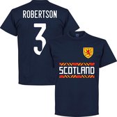 Schotland Robertson 3 Team T-Shirt - Navy - XXL