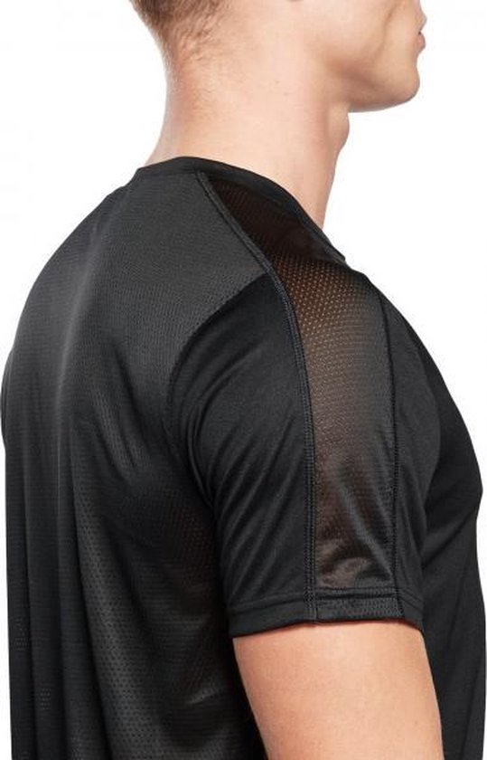 Men’s Short Sleeve T-Shirt Reebok Workout Ready Tech Black - Reebok