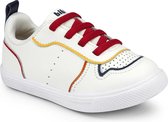 Bibi - Unisex Sneakers -  Agility Mini Wit/Rood - maat 27
