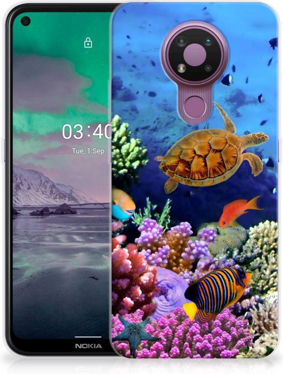 Nokia 3.4 TPU Hoesje Vissen