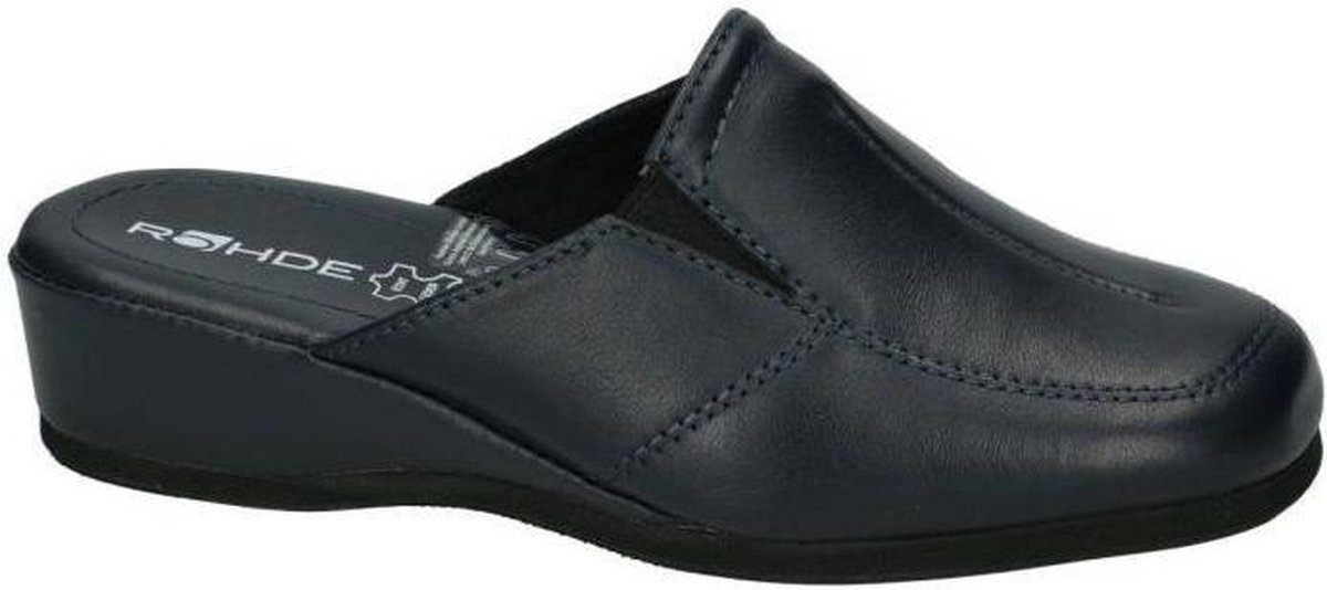 Rohde -Dames blauw donker pantoffel muil maat 37½ - Schoenen.nl