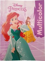Disney's Princess "Ariël & Assepoester" Kleurboek +/- 16 kleurplaten