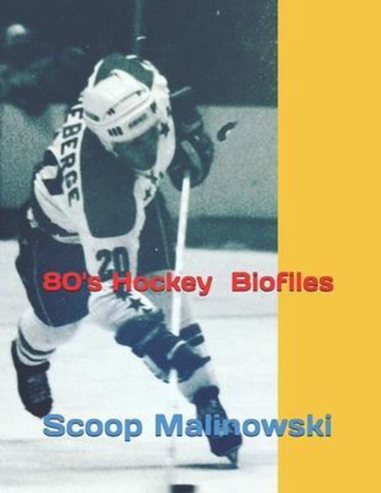 80's Hockey Biofiles - cover