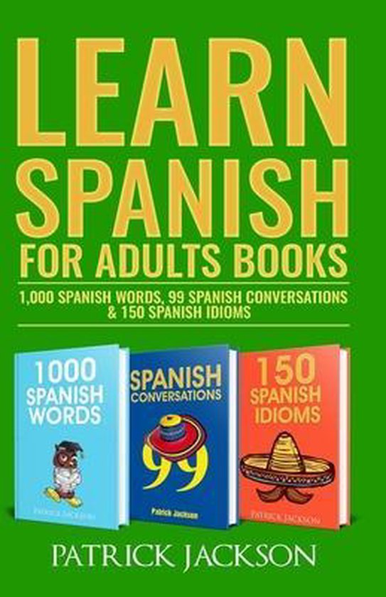 Learn Spanish For Adults Books - cover