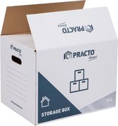 Verhuisdoos 52 liter - 30x60x30cm - set van 25 stuks