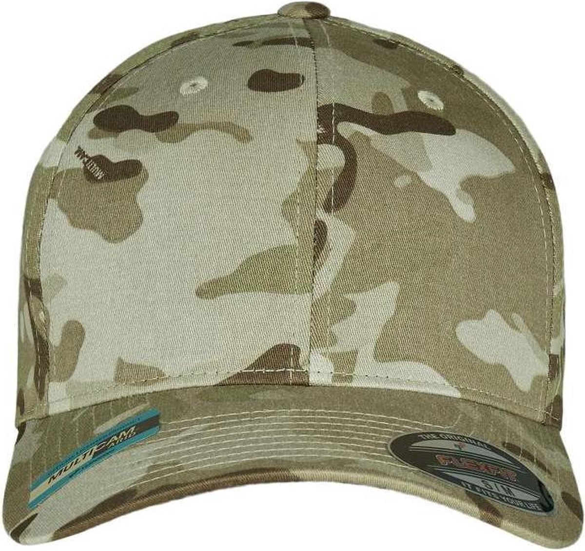 Urban Classics Flexfit pet -L/XL- Multicam® Groen
