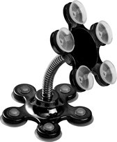 Telefoonhouder met Zuignap - 360 ° roterende houder - Universeel ontwerp - Zwart