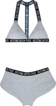 Bundle - Vibes - Ribgebreide BH-Set M/L met glijmiddel