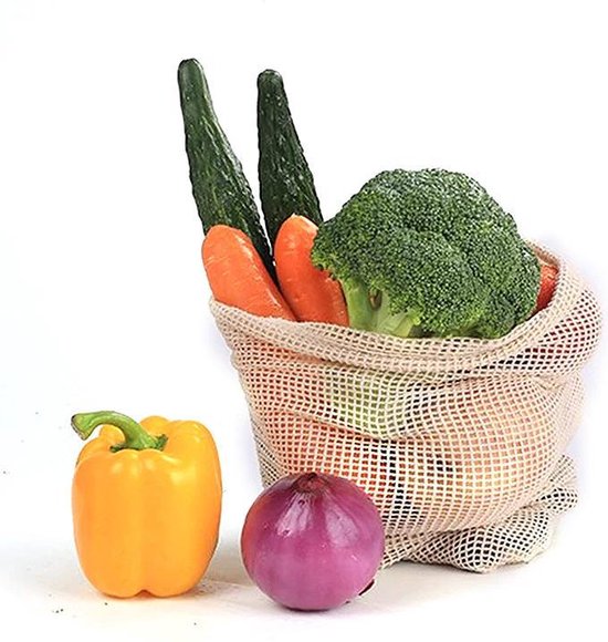 Ventilerende Netzakken 3 Maten 7 Dingen Waar Je Herbruikbare Groente En Fruitzakjes Ook Voor 256816