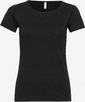 T-shirt SC-pylle-1in de kleur zwart maat L/40 met ronde hals