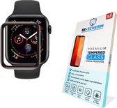 BE-SCHERM Apple Watch Series 4 / 5 / 6 44mm Screenprotector Glas - Tempered Glass - Full Cover