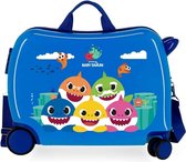 Pinkfong Koffer Baby Shark 34 Liter Abs Blauw