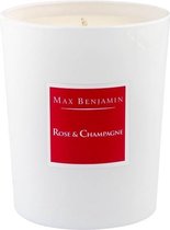 Geurkaars - Max Benjamin - Rose & Champagne - 40 branduren