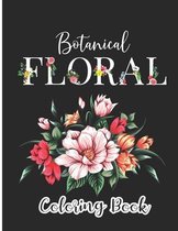 Botanical Floral Coloring Book