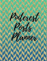 Pinterest posts planner