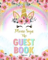 Birthday Guest Book For Girls