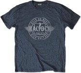 AC/DC Heren Tshirt -M- Rock Or Bust Grijs