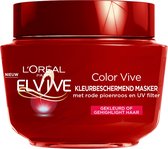 L'Oréal Paris Elvive Color Vive Beschermend Haarmasker - Gekleurd Haar of Highlights - 6 x 300ml