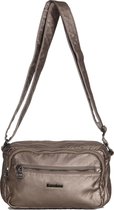 21KBarcelona Schoudertas - Crossbodytas - Dames - 1671 - Brons Metallic