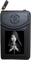 Anne Stokes portemonnee met telefoonvak en 3D afbeelding Gothic Prayer