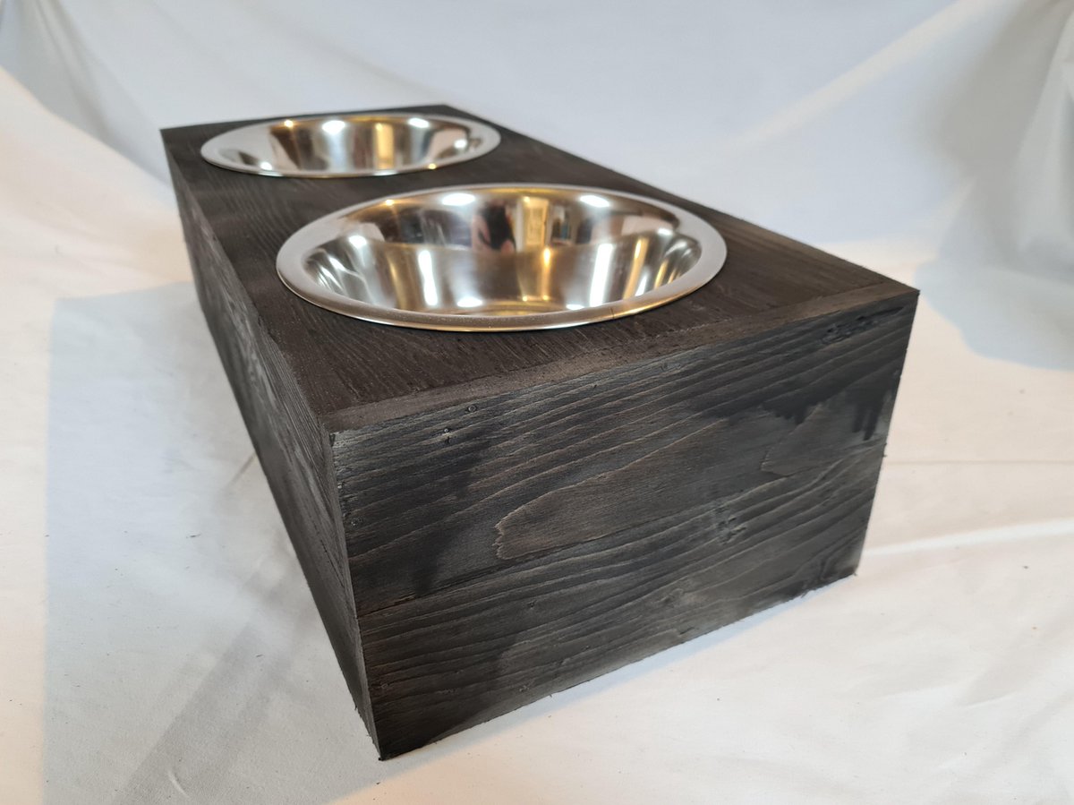 Double Mangeoire Pour Chien Sur Pied, Gamelle Surélevée Neuve