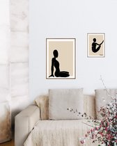 Abstract Woman Poster Sign - 20x30 cm - Studio Trenzy
