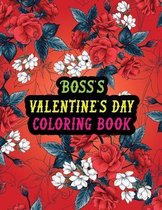Boss's Valentine Day Coloring Book