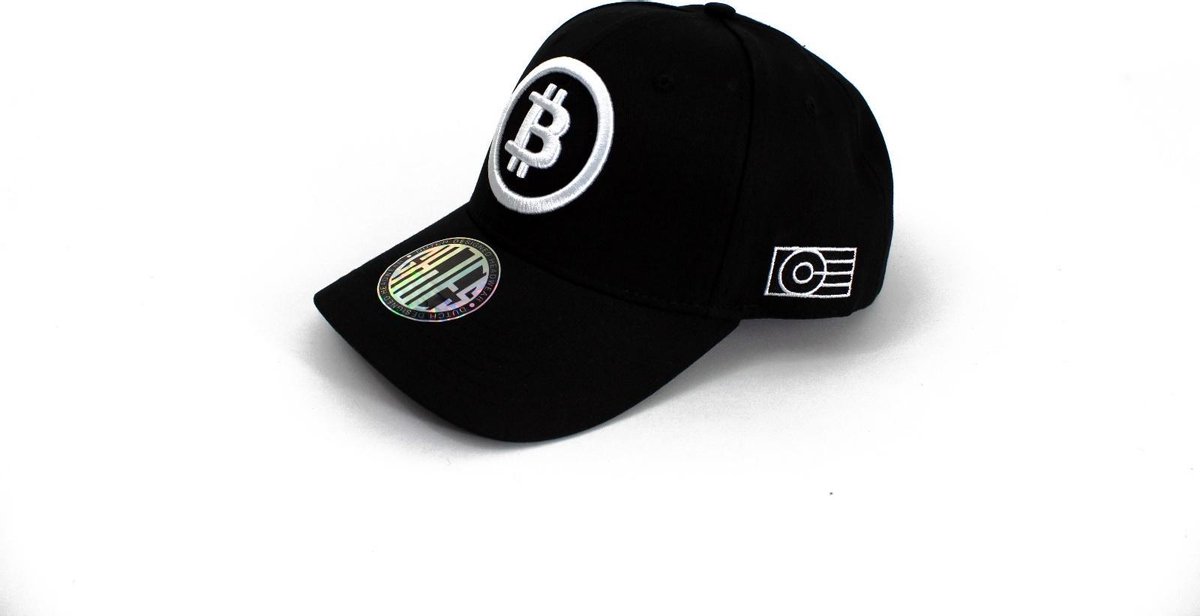 Bitcoin Crypto cap black/white