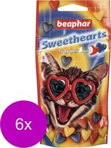 Beaphar Sweethearts - Kattensnack - 6 x Mix 150 stuks