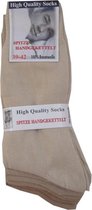 Socke - 1 x ​7 Paar - 7P - Heren Sokken Naadloos 100% Katoen - Geen Naad Op De Tenen - Maat 43/46 - Sokken Heren