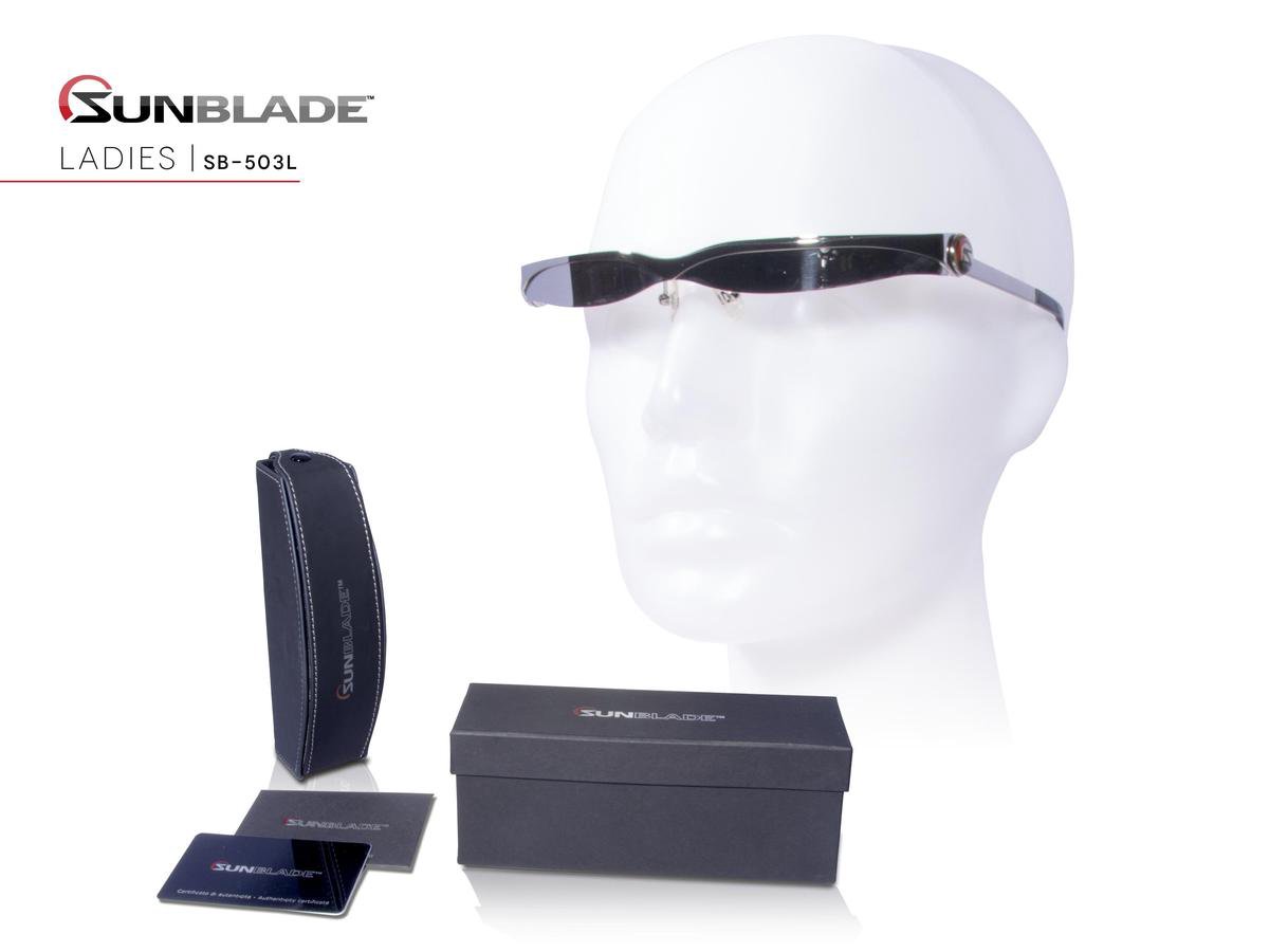 Sunblade SB-503L Fashion - Design zonnebril - Uniek ontwerp zonder glazen!