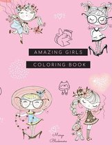 Amazing Girl Coloring Book
