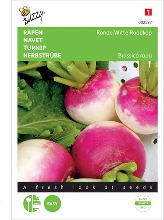 Buzzy Rapen Ronde Witte Roodkop