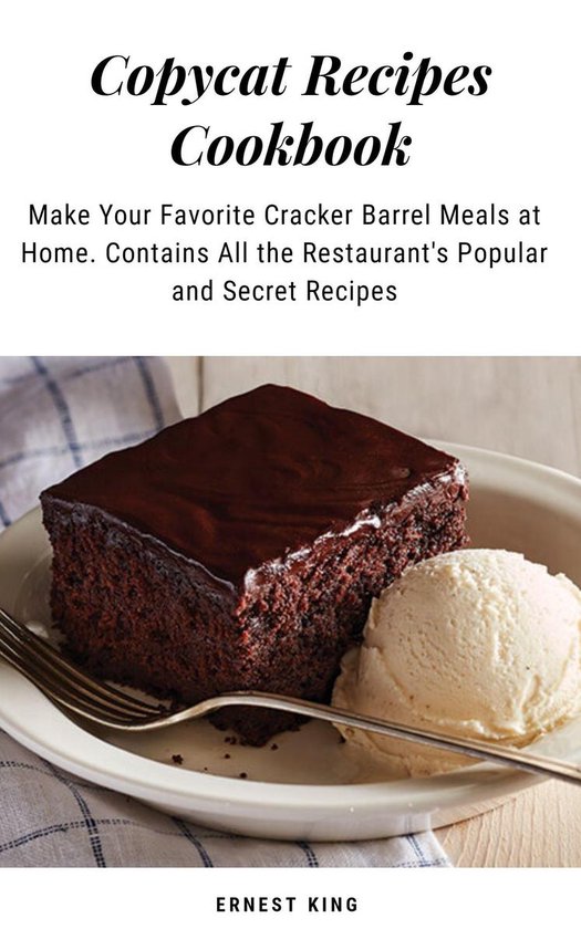 Copycat Recipes Cookbook - cover