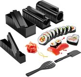 Brenlux - Sushimaker - 10 delig - Keukengerief - Sushimaker set - Sushimaker kit - Makkelijk sushi maken