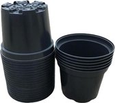 Kweekpot zwart – Ø26cm, hoogte 20cm, 7,5 liter (25 stuks)
