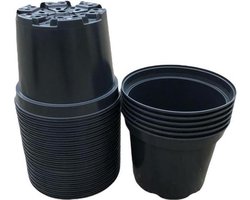 Kweekpot zwart – Ø26cm, hoogte 20cm, 7,5 liter (25 stuks)