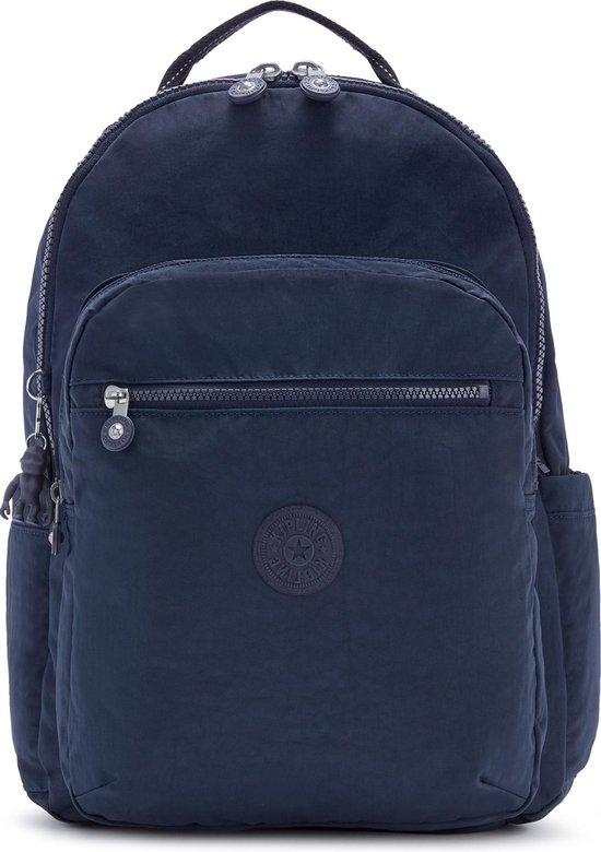 kipling Sac à dos pour ordinateur portable Basic Seoul Backpack 27L Blue Bleu 2