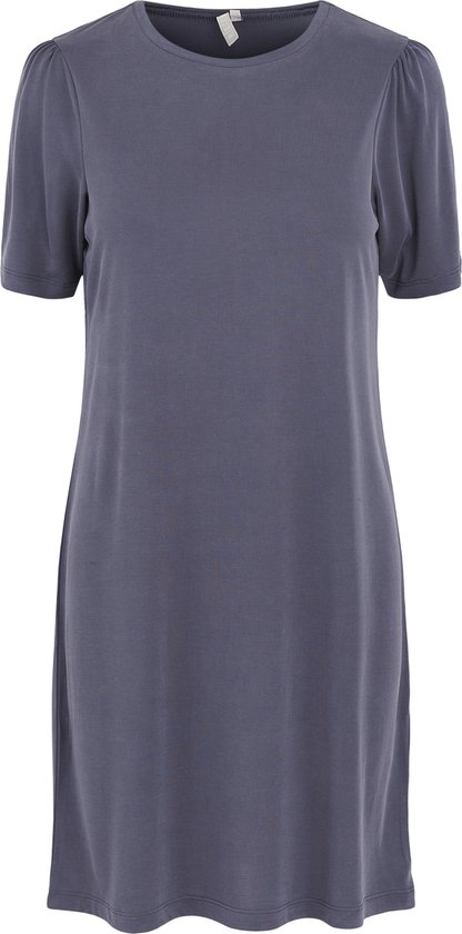 Pieces PCKAMALA SS PUFF SLEEVE DRESS NOOS BC Ombre - Maat XS - Blue Vrouwen