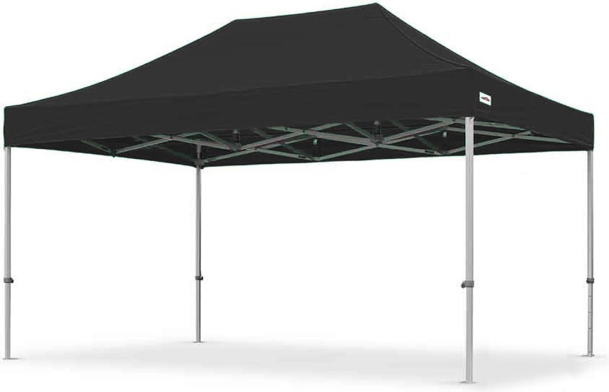 Easy up partytent 3x4,5m - Professional | PVC gecoat polyester - | Frame: Aluminium | Hex 50