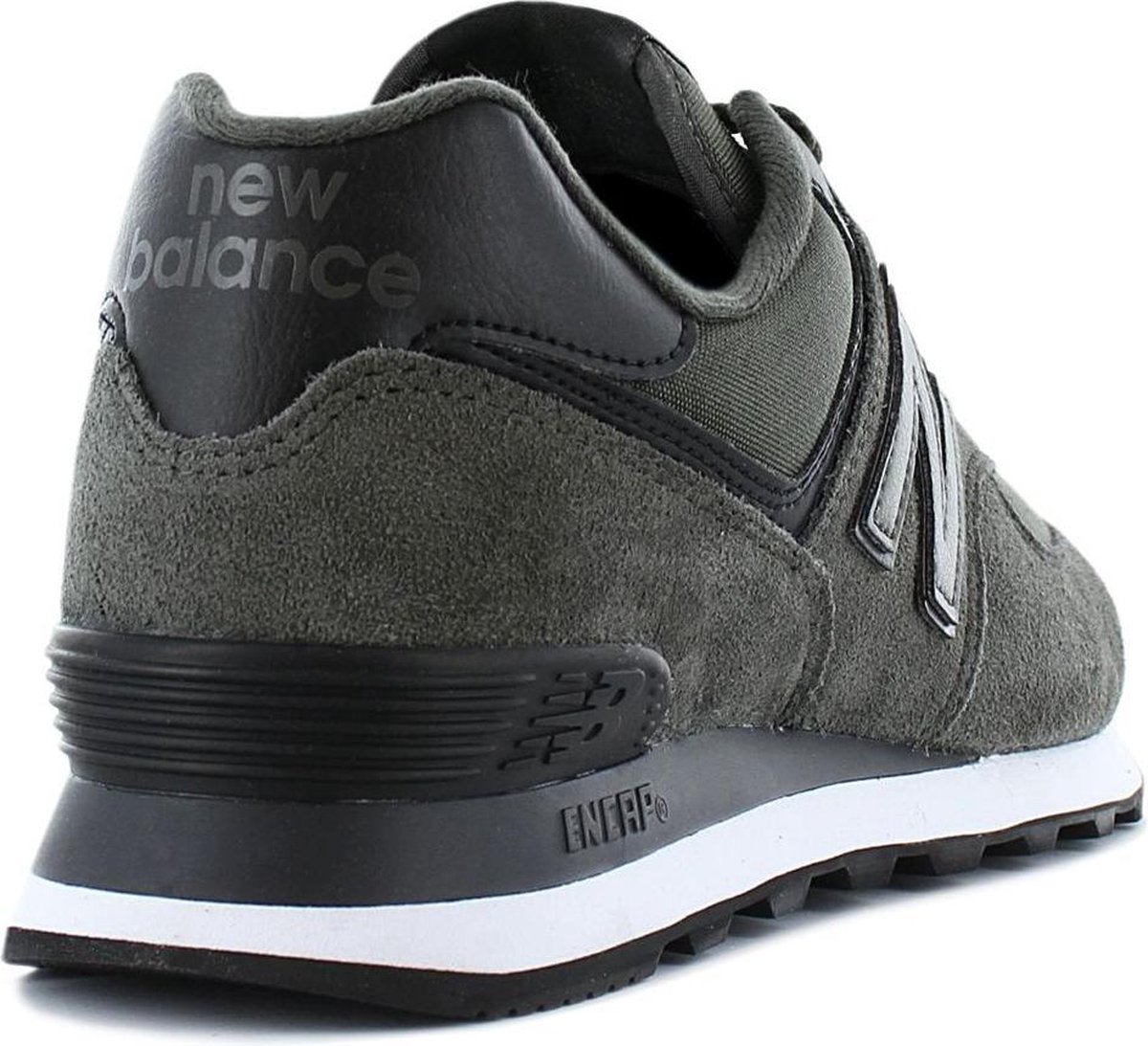 New Balance 574 Sneakers Maat 43 Mannen army groen zwart bol